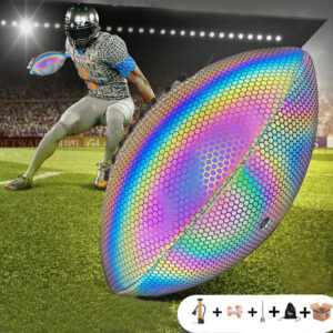 Size 9 American Glowing Rugby A Dult Youth Training Game Ball Luminous Light Up Reflective Rugby Standard Size