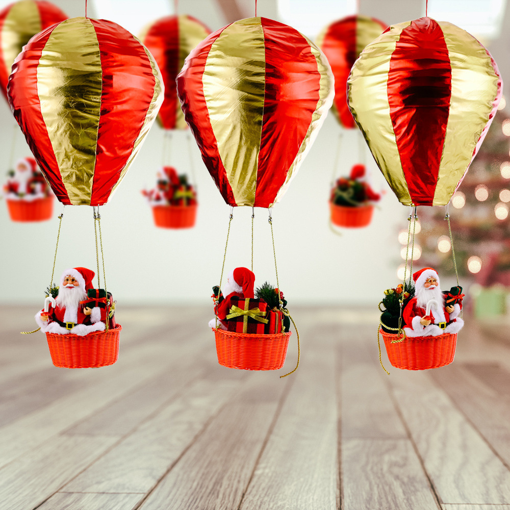 Christmas Decoration Hot Air Balloon Atmosphere Ceiling - Image 3