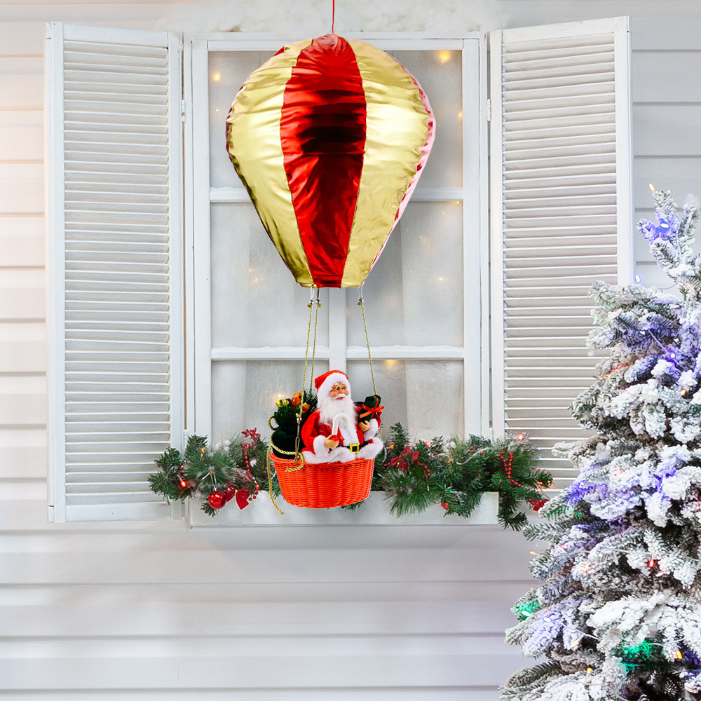 Christmas Decoration Hot Air Balloon Atmosphere Ceiling - Image 4